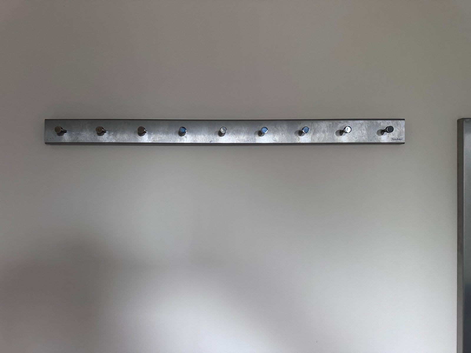 Bony Design wandkapstok en spiegel set, Gebruikt, Minder dan 100 cm, Metaal, Ophalen