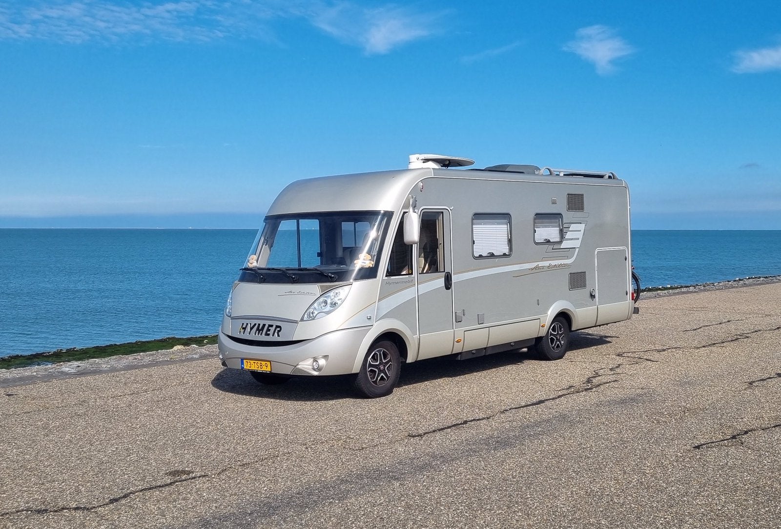 Hymer B614SL StarEdition 2010 vol opties 3.0 157 PK, Integraal, Half-automaat, Fiat, Vloeistofverwarming