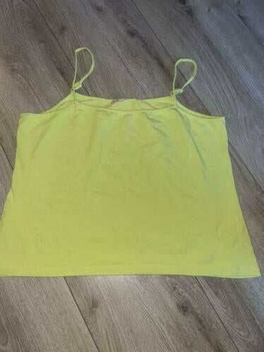 Liefs bo top topje limegroen singlet hemd shirt 54, Kleding | Dames, Verzenden, Gedragen, Overige kleuren, Shirt of Top