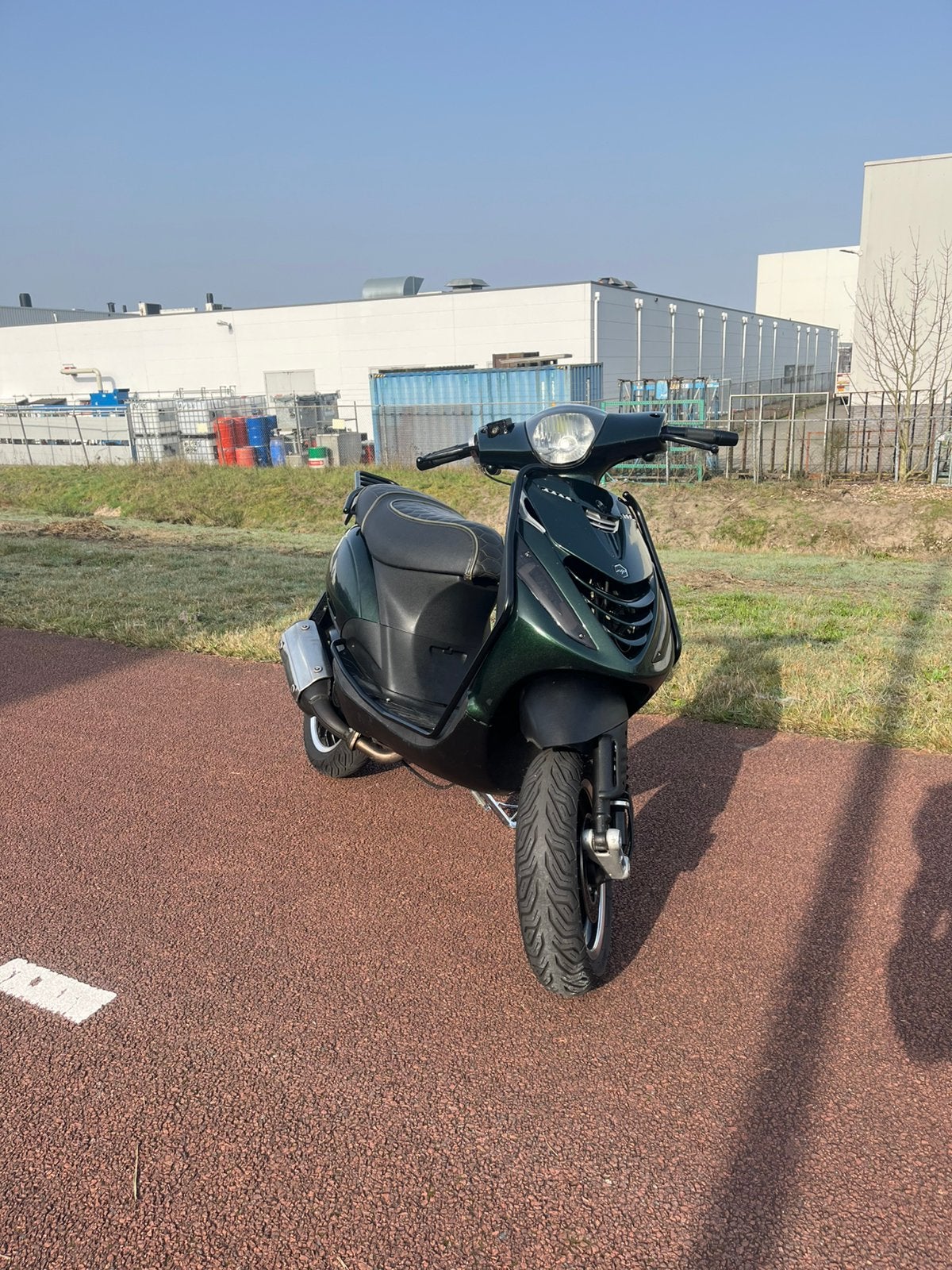 Piaggio zip 172cc brom in onderdelen, Fietsen en Brommers, Scooters | Piaggio, Ophalen of Verzenden, Zo goed als nieuw, Tweetakt