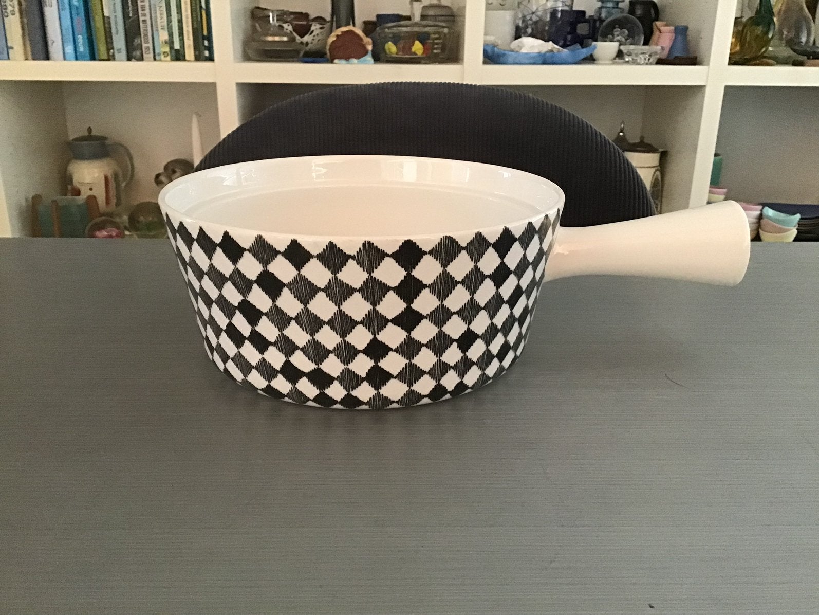 Rörstrand Sweden Red Top ovenschaal met handvat; ø18 cm, Ophalen of Verzenden, Overige stijlen, Porselein, Schaal of Schalen