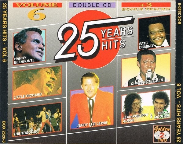 25 years hits - volume 6 Originele 2 CD., Ophalen of Verzenden, Nieuw in verpakking, Pop, Boxset