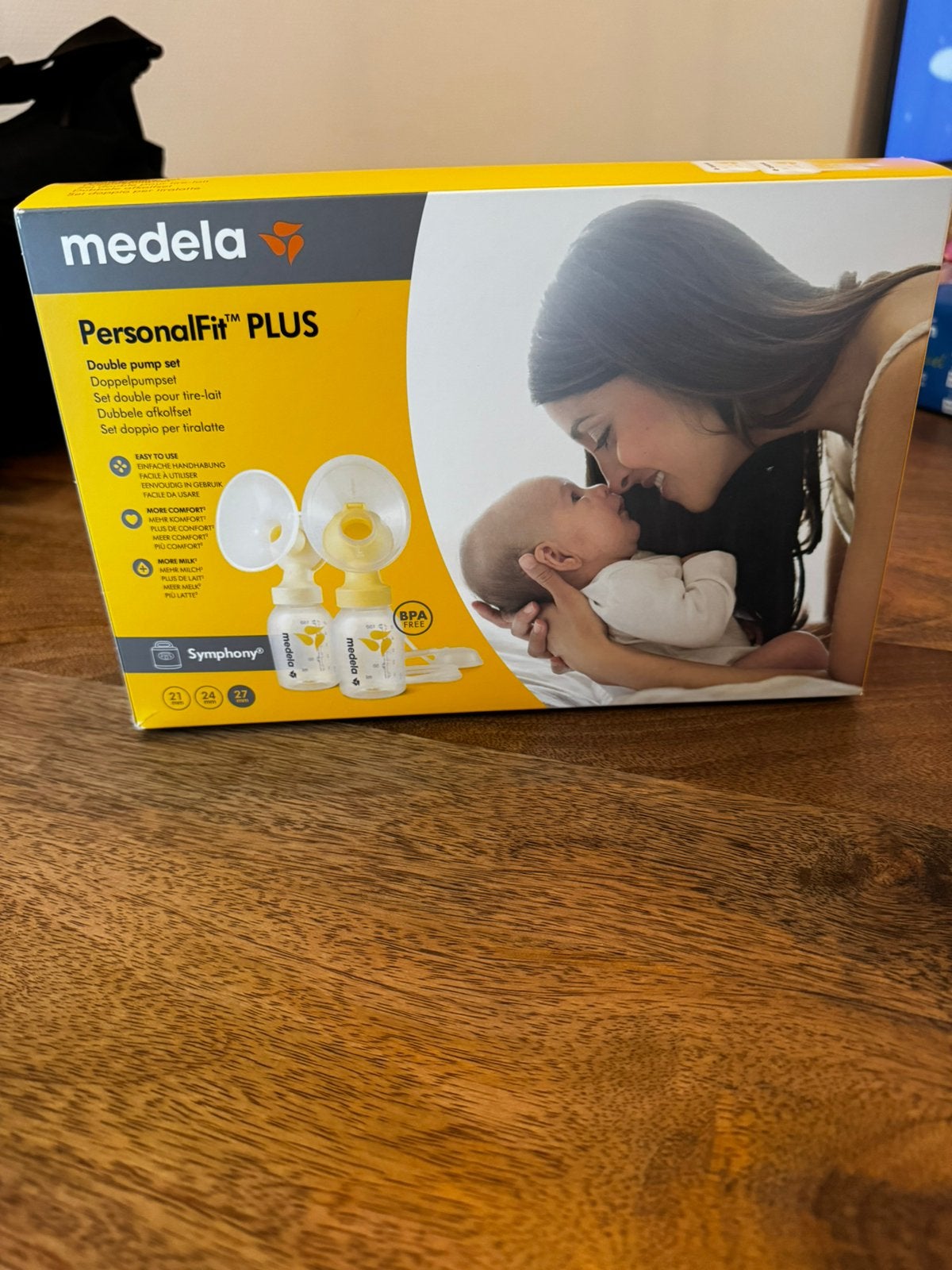 Medela dubbele kolfset., Ophalen, Zo goed als nieuw, Borstkolf