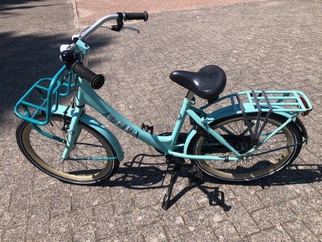 Alpina transportfiets meisjes , framemaat 36 cm . 22 inch w, Ophalen, Terugtraprem, 22 inch, Gebruikt