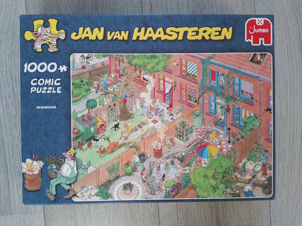 Jan van Haasteren, Ophalen, 500 t/m 1500 stukjes, Zo goed als nieuw