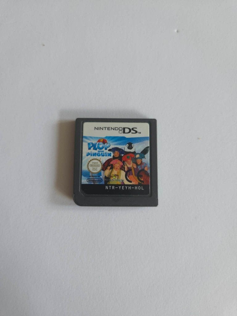 Nintendo DS - Plop en de Pinguins, Puzzel en Educatief, 1 speler, Ophalen of Verzenden, Zo goed als nieuw