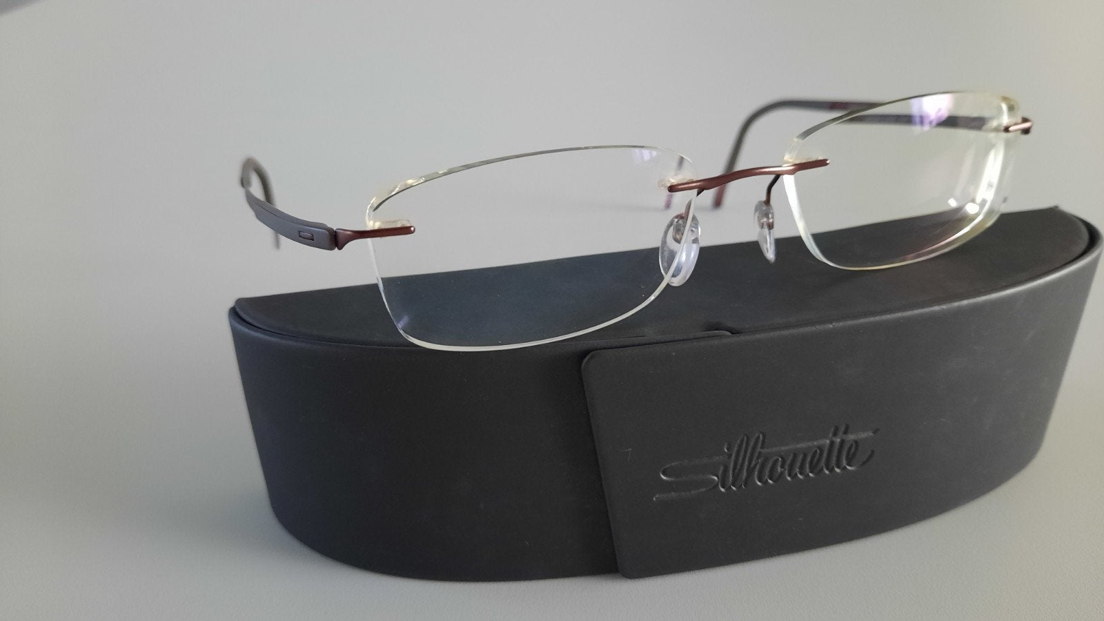 Silhouette Randloos Titanium Brilmontuur Bruin, Sieraden, Tassen en Uiterlijk, Zonnebrillen en Brillen | Dames, Overige merken