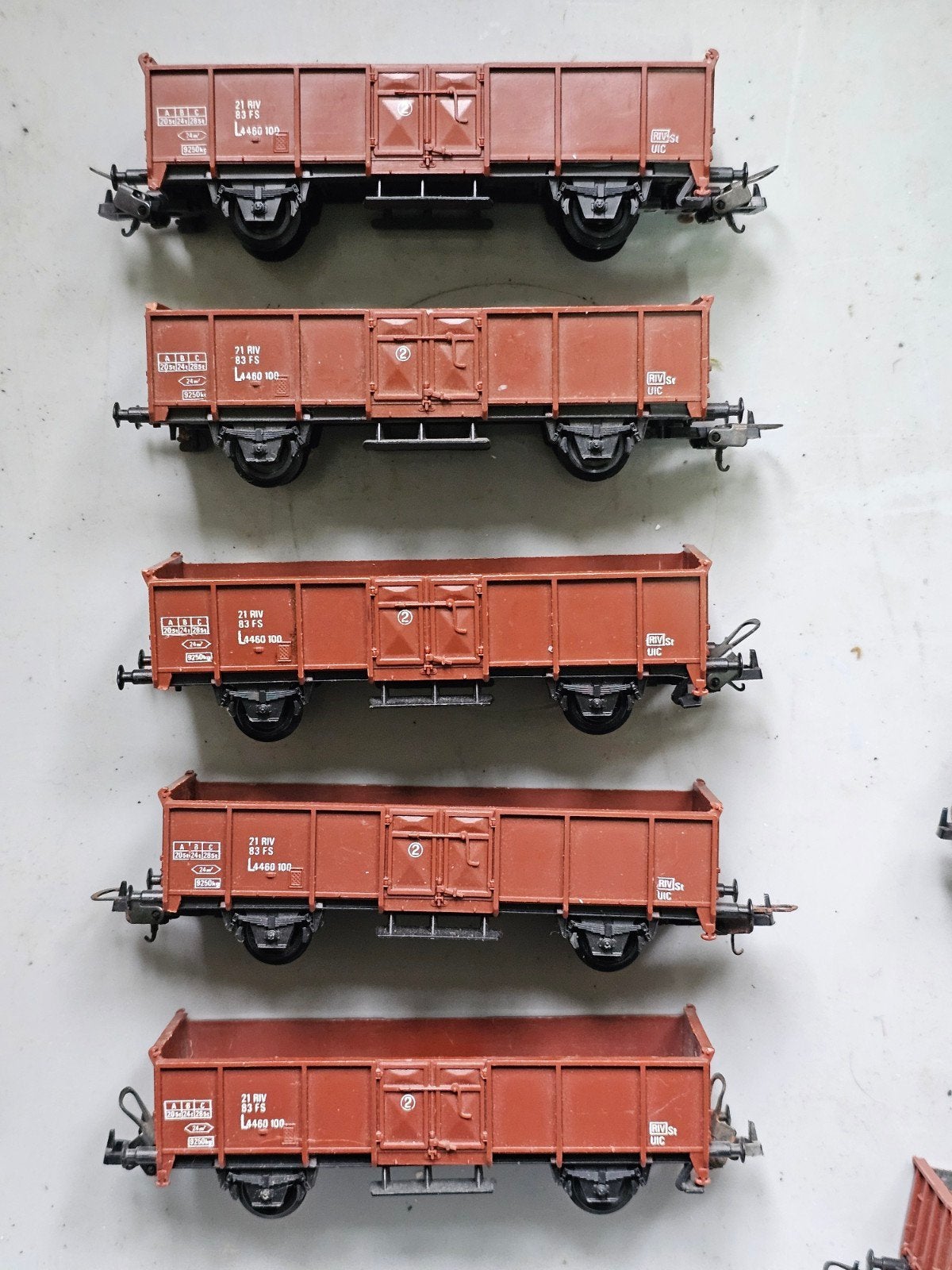 Lima HO modeltrein set wagons, Gebruikt, Gelijkstroom, Wagon, Ophalen of Verzenden