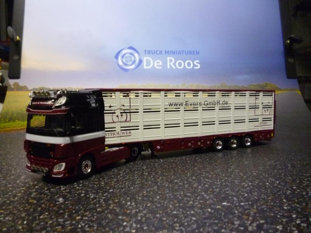 WSI DAF XF 106 Evers / Posthouwer met certificaat, Ophalen of Verzenden, Nieuw, Bus of Vrachtwagen, Wsi