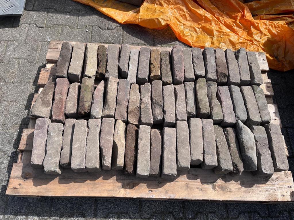 Oude waaltjes - 1,5 m2, Ophalen, Overige materialen, Gebruikt, Klinkers