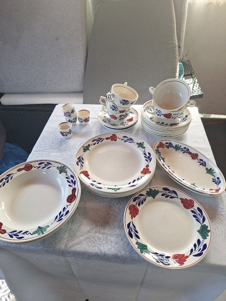 BOCH BOERENBONT servies, Overige merken, Ophalen of Verzenden, Zo goed als nieuw, Aardewerk