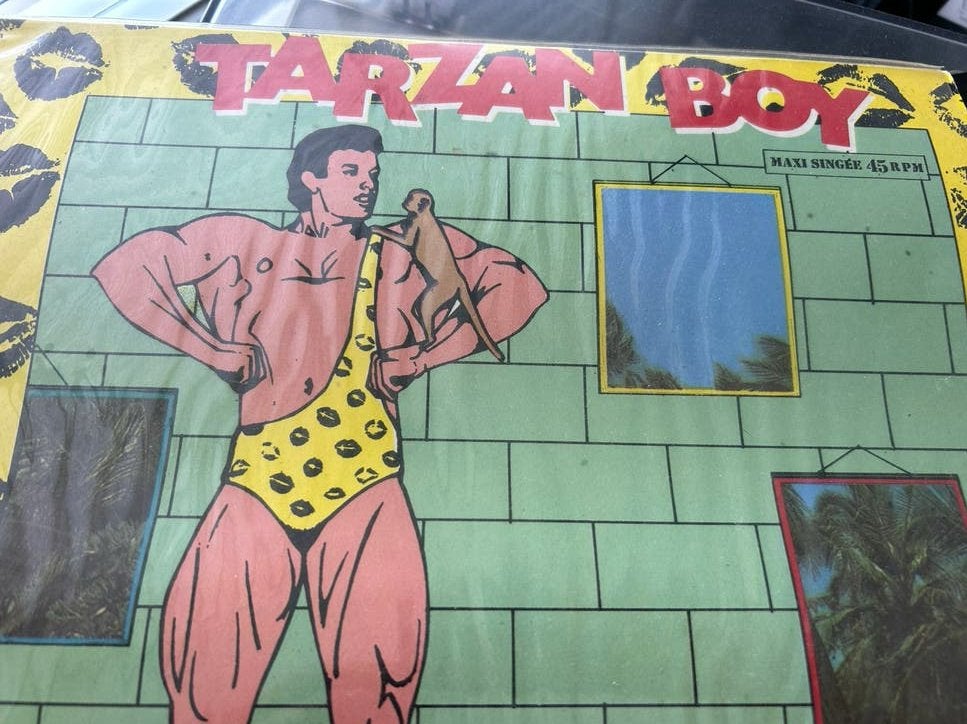 Baltimora - Tarzan Boy (Maxi-Single 45 RPM), LP, Gebruikt, Ophalen of Verzenden, Pop