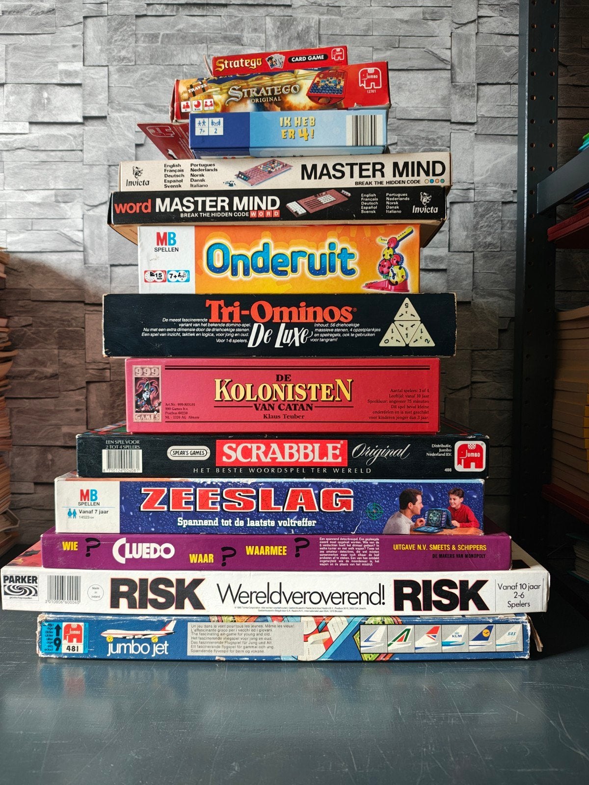 Diverse gezelschapsspellen - bordspellen - recent en ouder, Hobby en Vrije tijd, Ophalen of Verzenden, Gebruikt