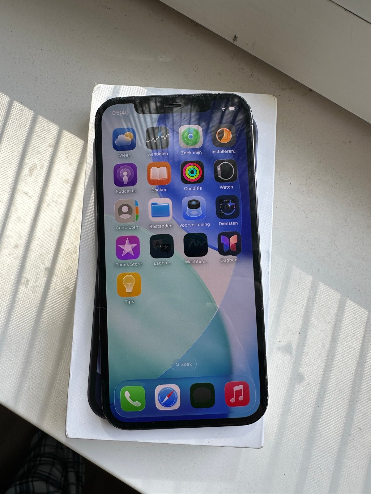 iPhone 12 Pro 128GB - 78% batterij, klein barstje achter, Telecommunicatie, Zonder simlock, Zonder abonnement, 128 GB, Gebruikt