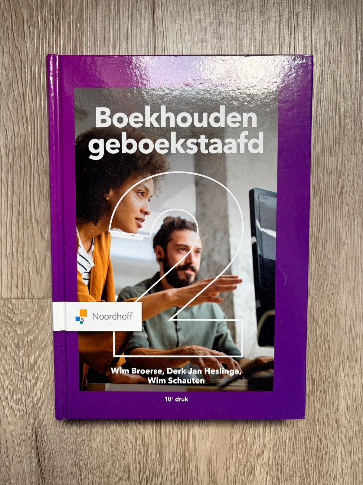 Geboekstaafd boekhouden deel 2, 10e druk, Boeken, Ophalen of Verzenden, Gamma, Zo goed als nieuw, Niet van toepassing