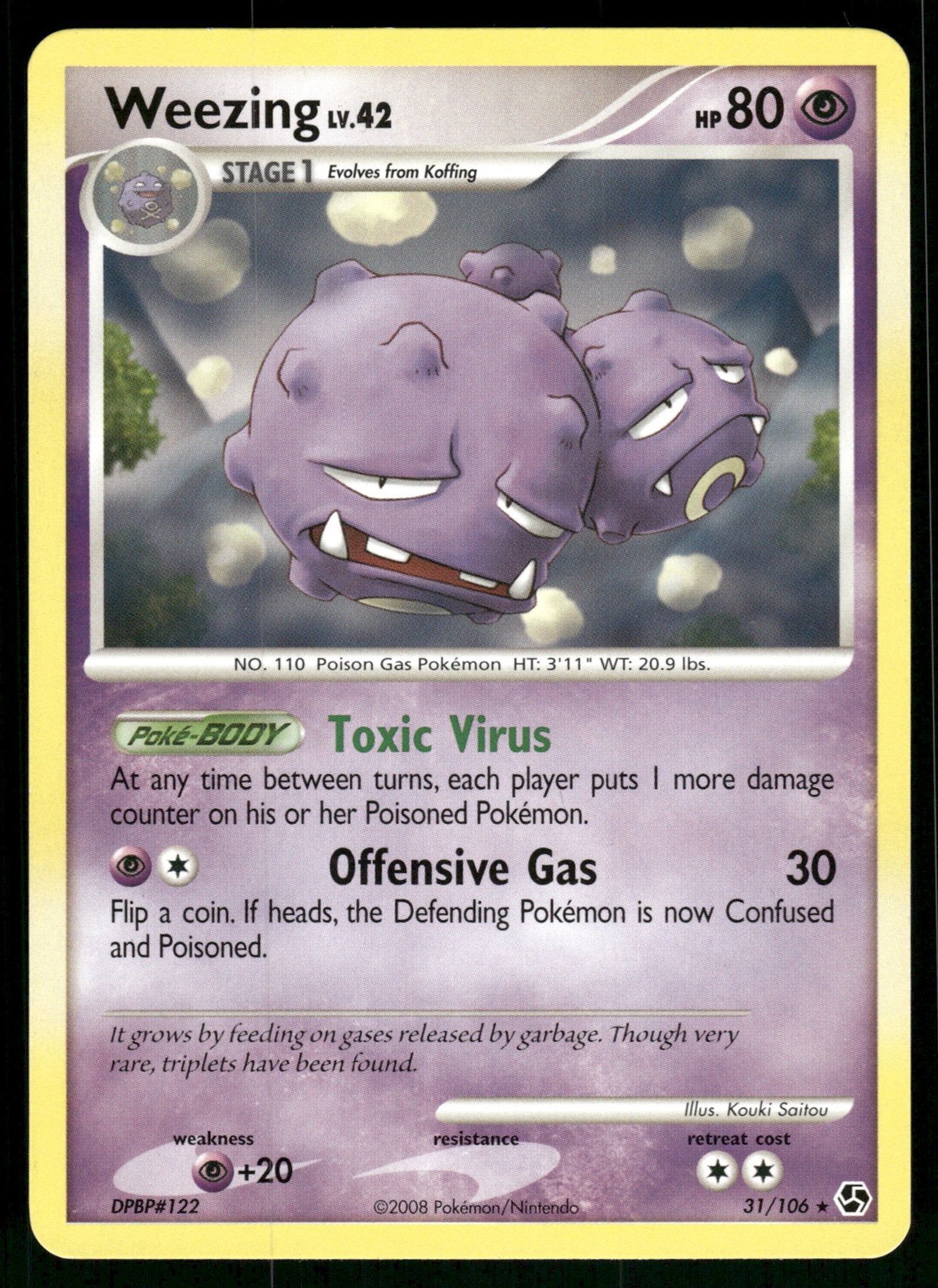 Weezing 31/106 - Great Encounters (NM), Verzenden, Gebruikt