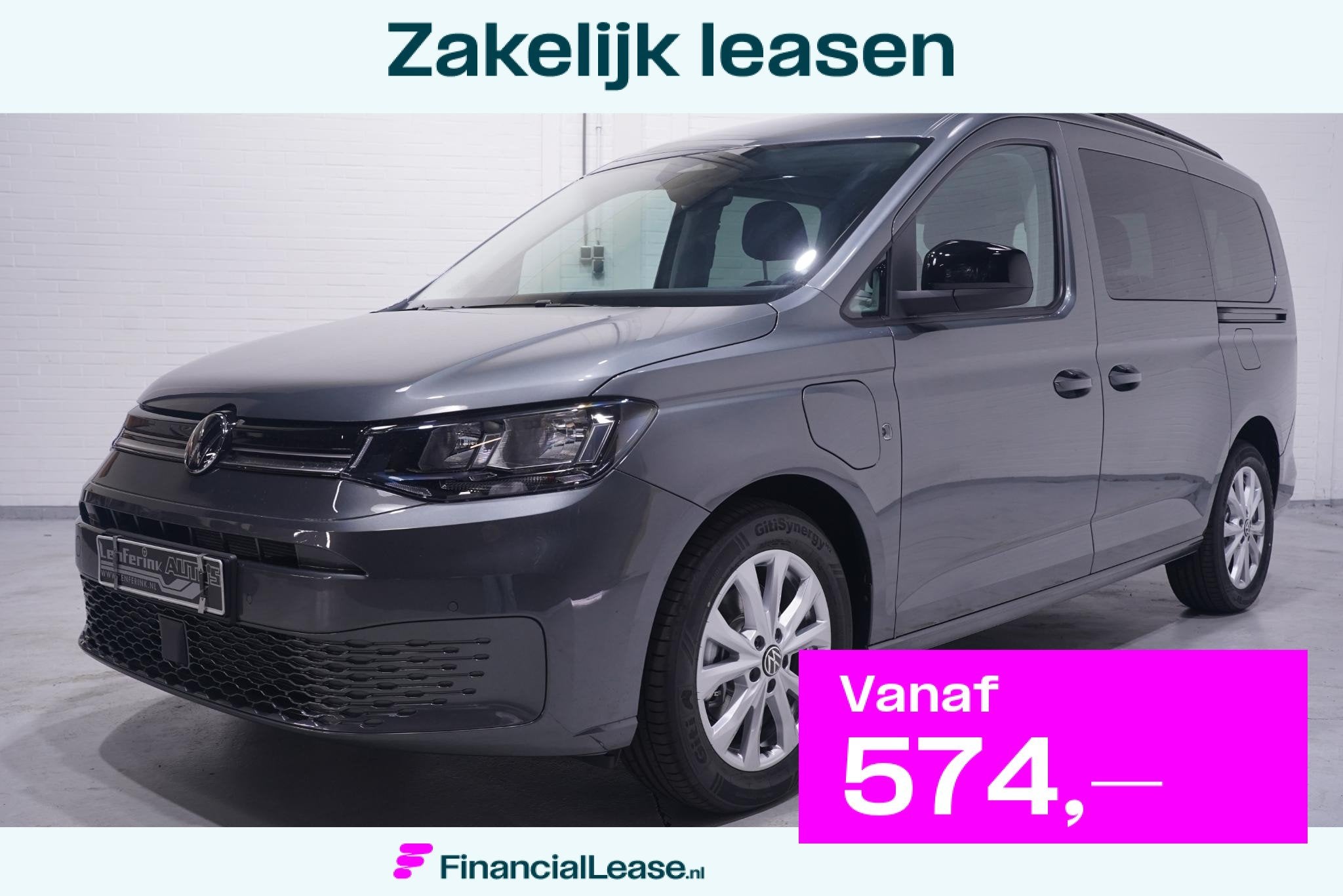 Volkswagen Caddy Maxi 1.5 TSI Hybride Life Fabrieksgarantie, Stof, Euro 6, 4 cilinders, 150 pk