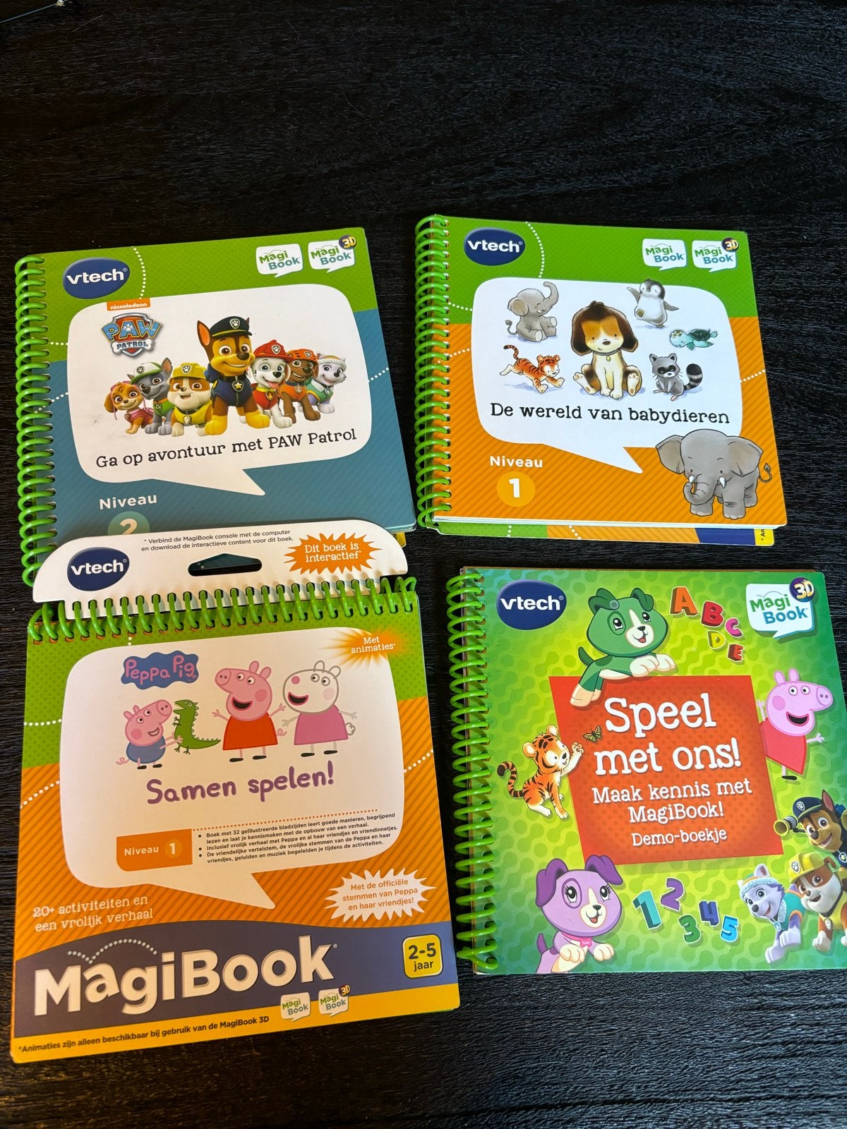 VTech MagiBook Boeken - Paw Patrol, Babydieren, Peppa Pig, Kinderen en Baby's, Ophalen, Gebruikt, Taal en Lezen
