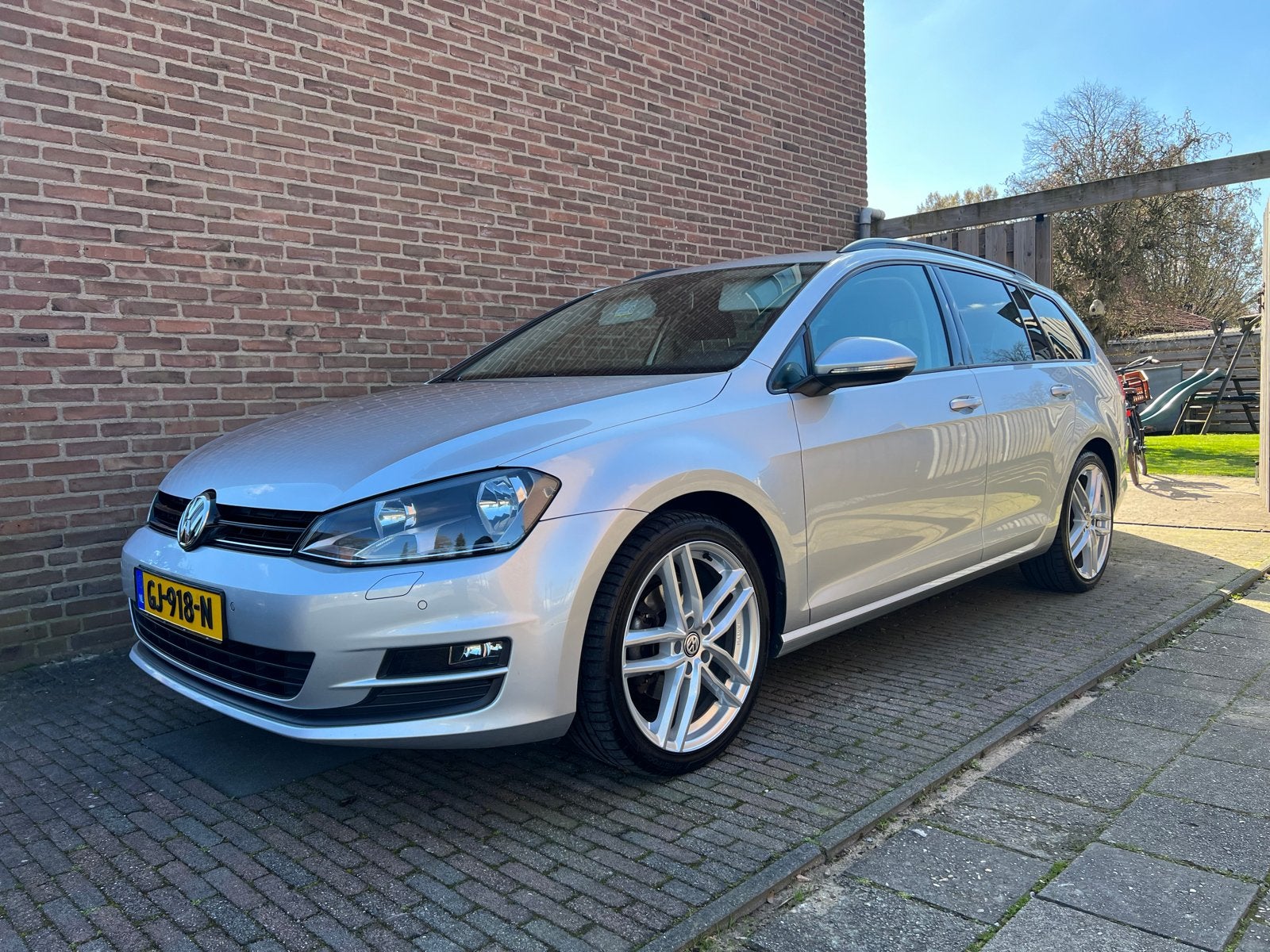 Volkswagen Golf 1.4 TSI 90KW Variant 2014 met Trekhaak, Auto's, Stof, Zwart, 4 cilinders, Navigatiesysteem