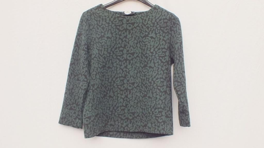 Zwart-groene trui.3/4 mouw.Mt S.Merk Catwalk Junkie, ., Zwart, Ophalen of Verzenden, Zo goed als nieuw