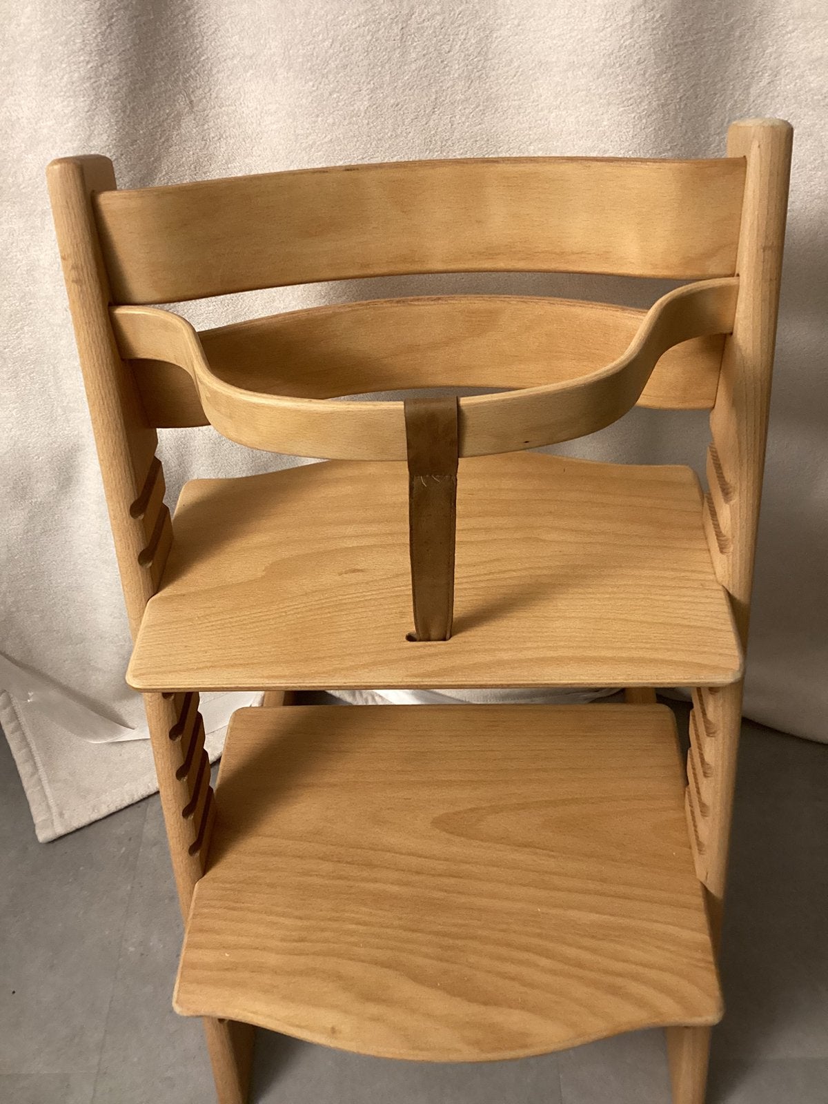 Stokke Tripp Trapp meegroeistoel ( oud model ), Ophalen, Gebruikt, Meegroeistoel, Aanschuifbaar