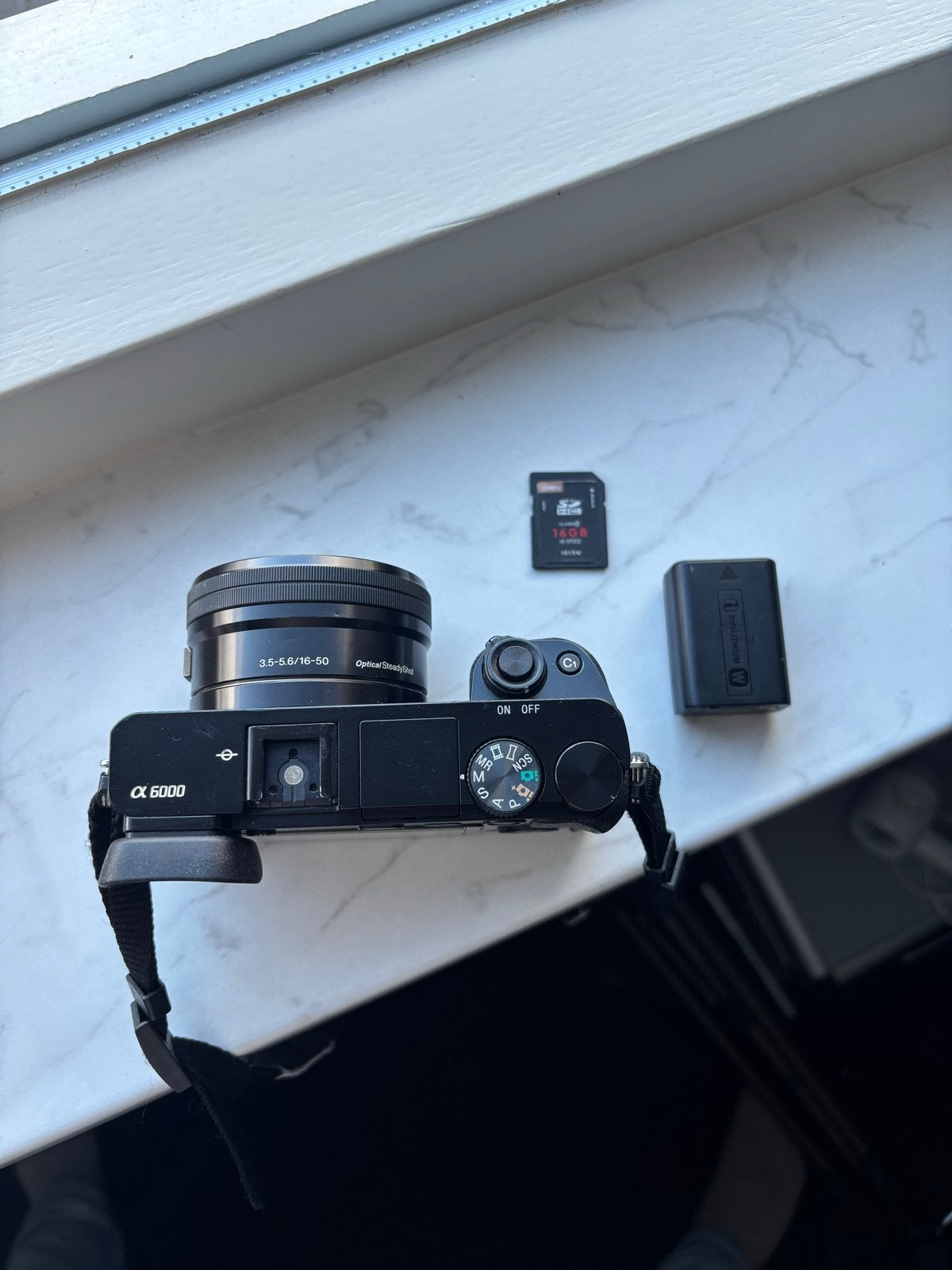 Sony Alpha A6000 camera met 16-50mm 18000 clicks, Audio, Tv en Foto, Fotocamera's Digitaal, Beeldstabilisatie, Ophalen of Verzenden