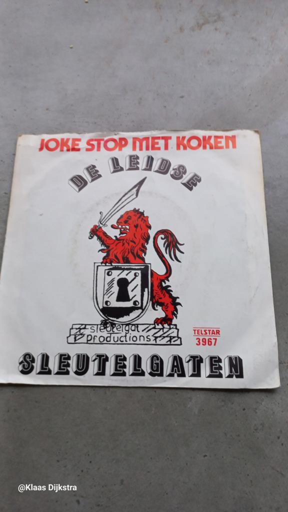 De Leidse Sleutelgaten - Joke Stop Met Koken Single, Ophalen of Verzenden, Gebruikt, Nederlandstalig
