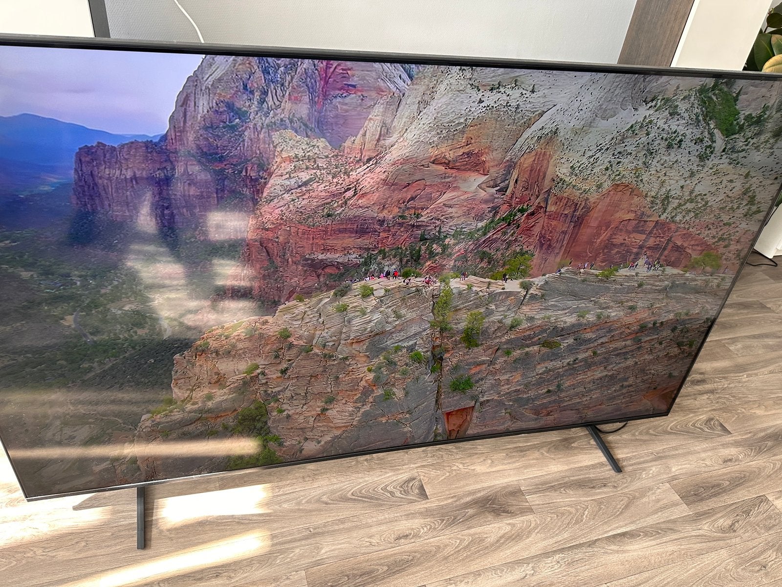 650€  Samsung smart tv 75 inch, Ophalen, Zo goed als nieuw, 100 cm of meer, Samsung