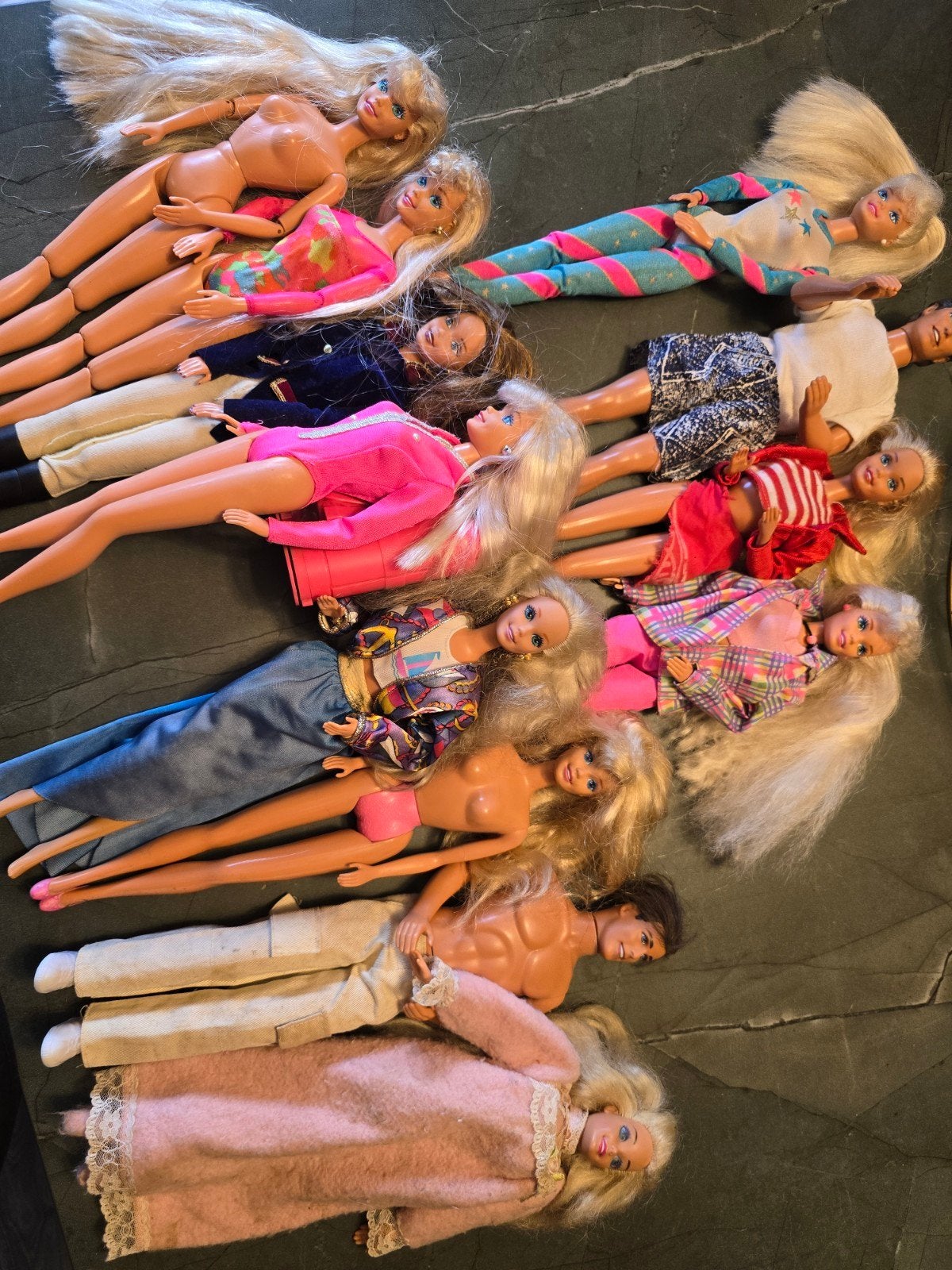 Barbie 90s lot vintage Mattel, Ophalen of Verzenden, Gebruikt, Pop