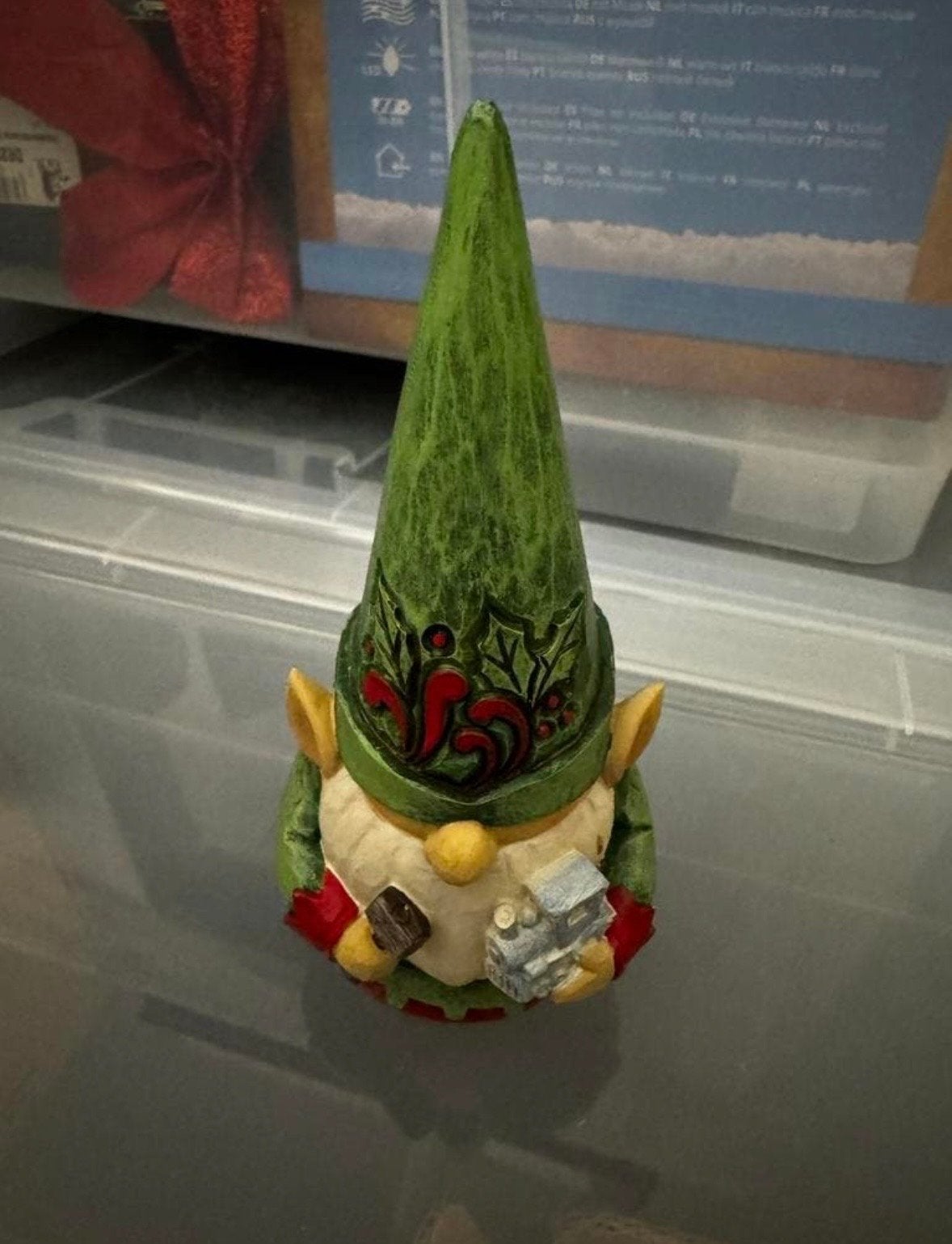 Jim shore kerst elf gnome, Ophalen of Verzenden, Zo goed als nieuw