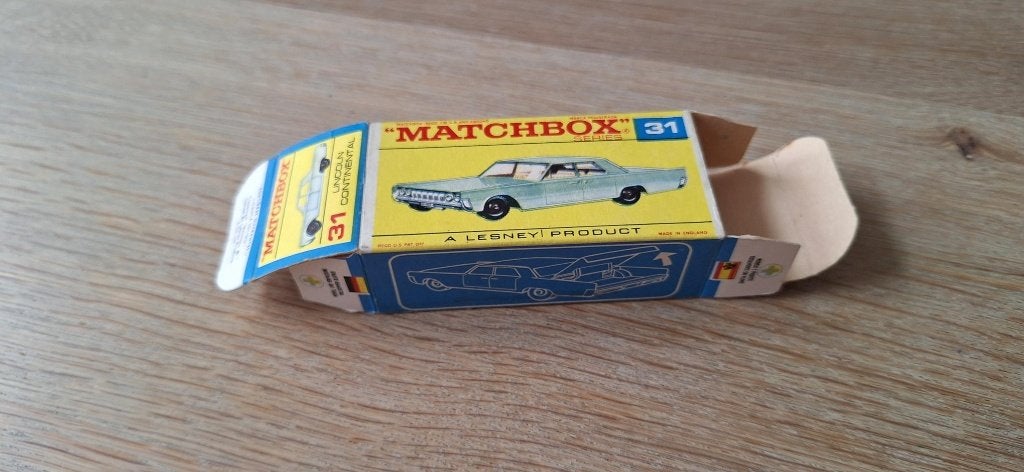 Matchbox Lincoln Continental, Ophalen of Verzenden, Nieuw, Auto