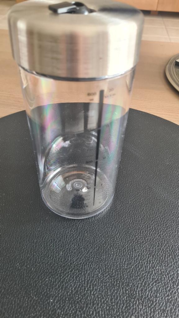 Handmatige Blender/Shaker met RVS Deksel - Zo goed als nieuw, Witgoed en Apparatuur, Keukenmixers, Minder dan 1 liter, Ophalen of Verzenden