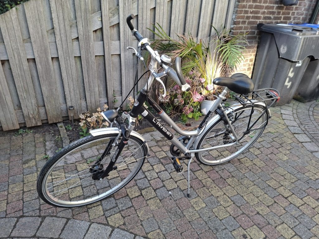 Fiets L'avenir adventure hybrid 7005, Fietsen en Brommers, Gebruikt, Hardtail, Dames, Schijfrem