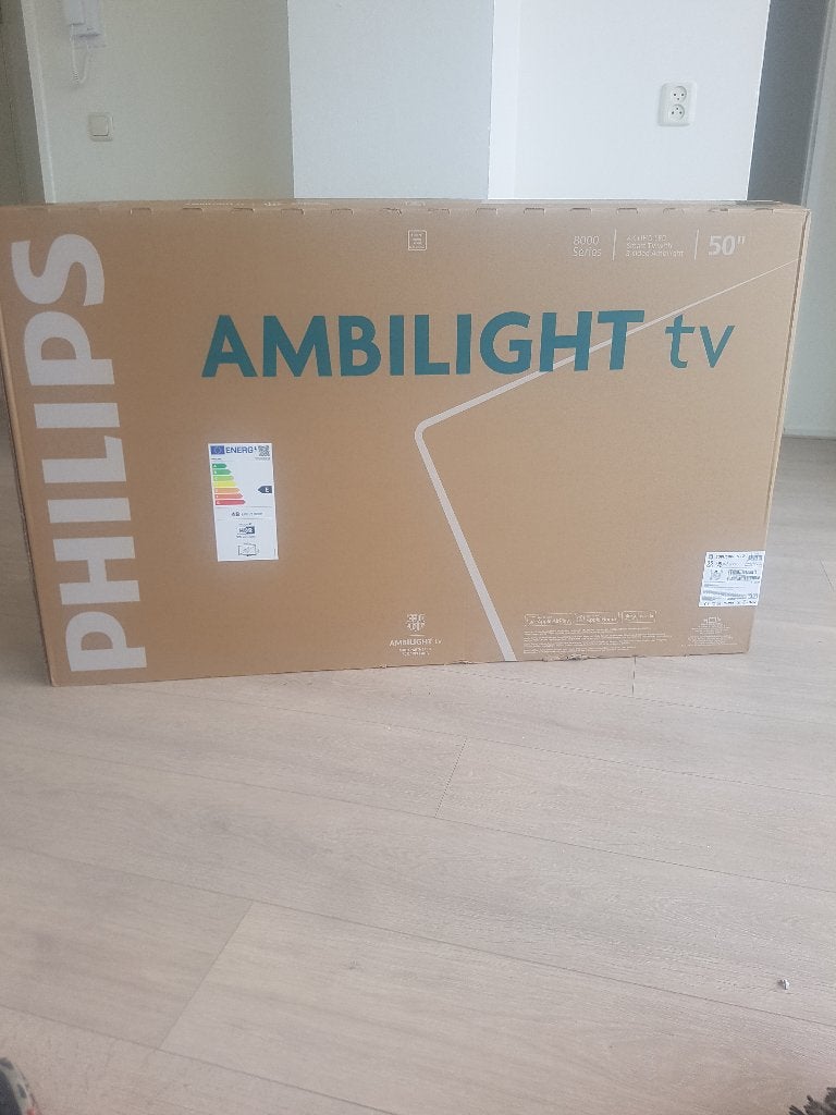 Philips Ambilight 50'' Nieuw in doos