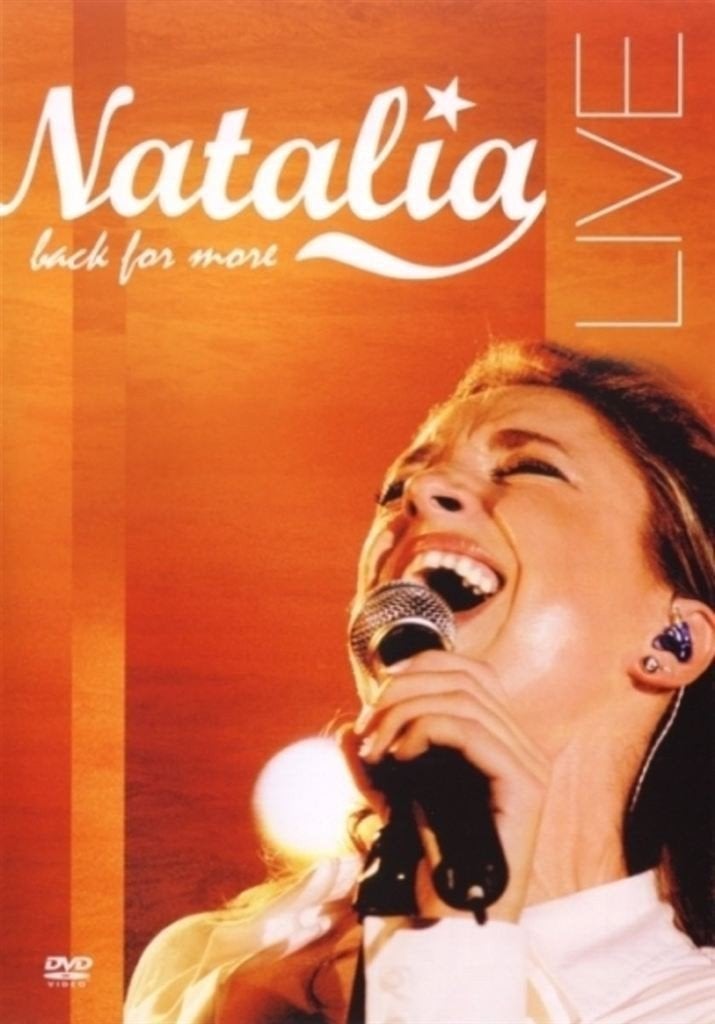 DVD van Natalia Back For More Live, Alle leeftijden, Verzenden, Gebruikt