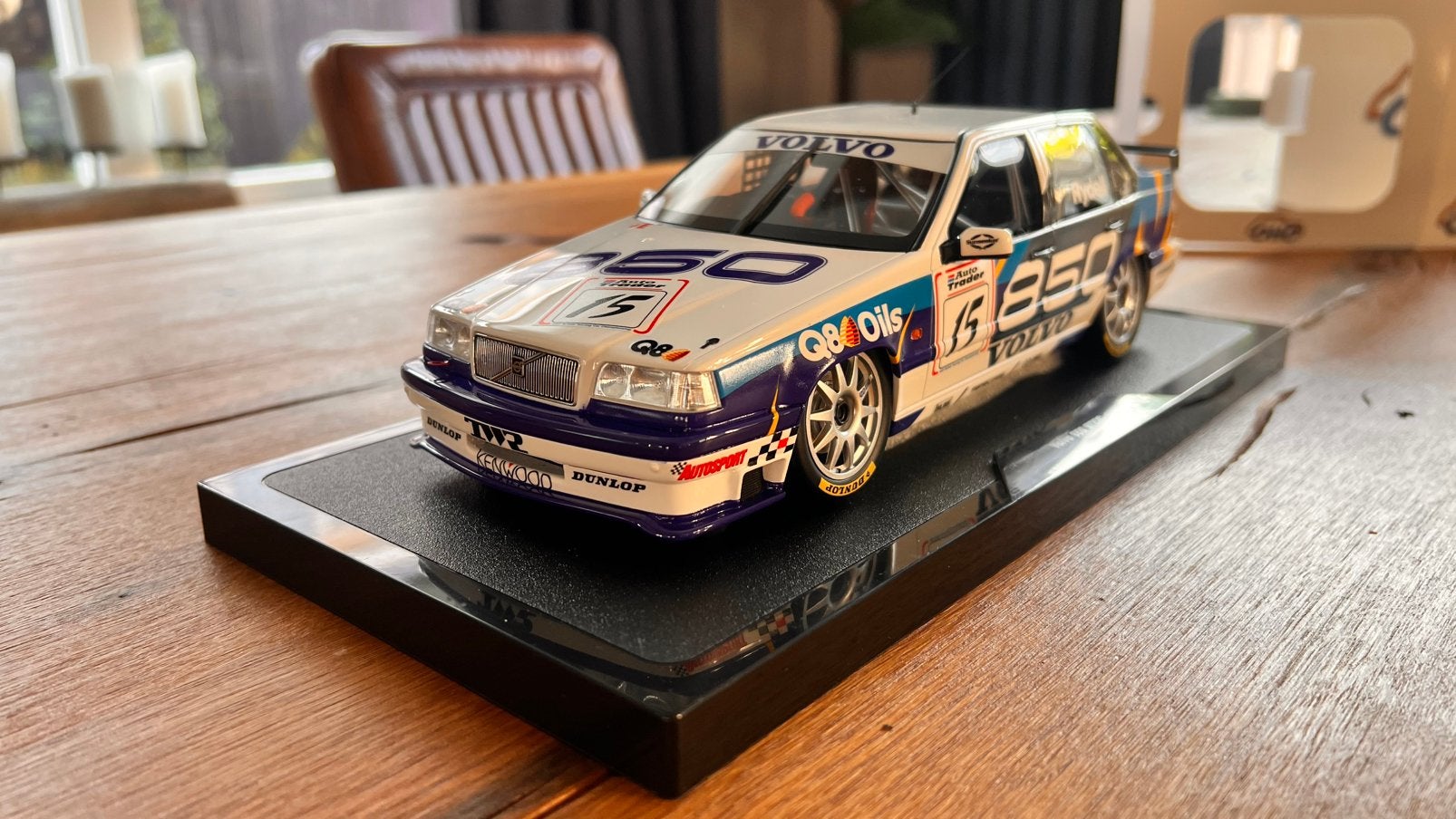Volvo 850 BTCC 1:18 1995 #15 Rydell NIEUW IN DOOS!, Ophalen of Verzenden, Nieuw, OttOMobile