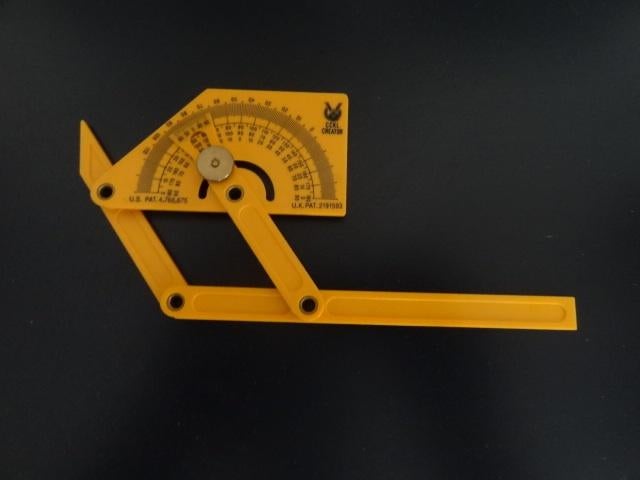hoek gradenmeter in originele verpakking CCKL Creator, Antiek en Kunst, Antiek | Gereedschap en Instrumenten, Verzenden
