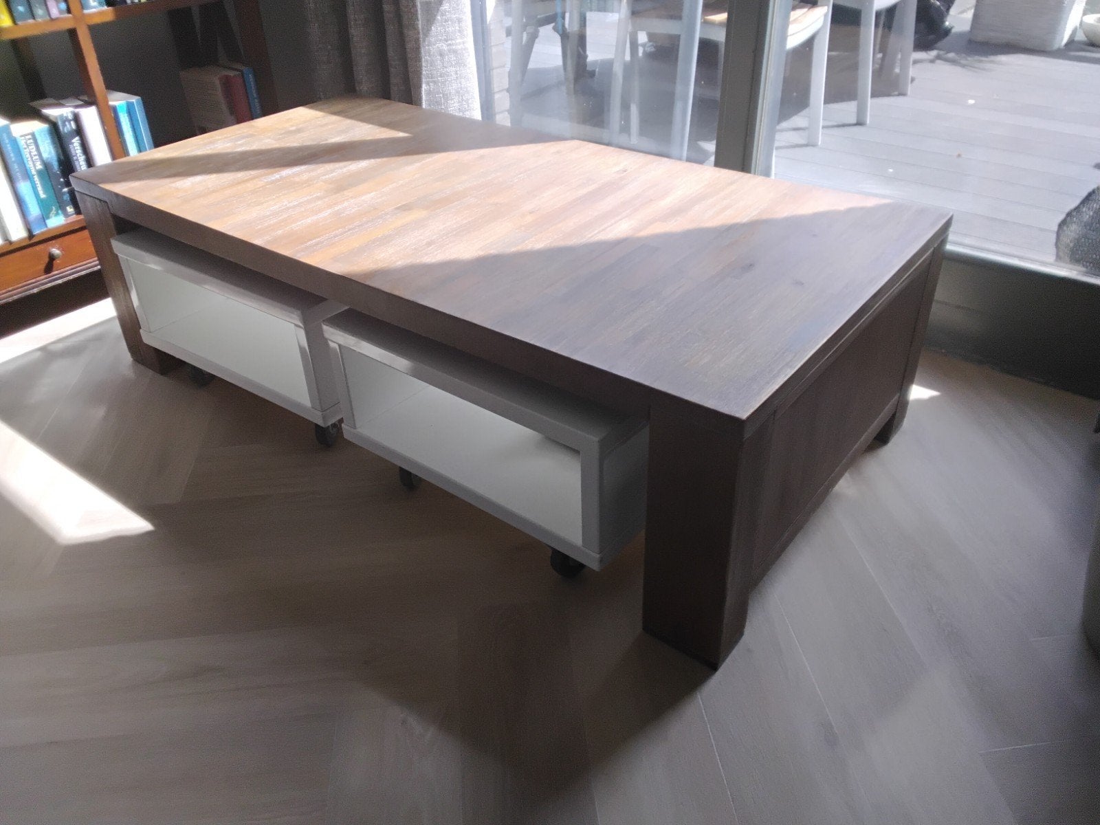 salontafel, Ophalen, Gebruikt, 100 tot 150 cm, 50 tot 100 cm