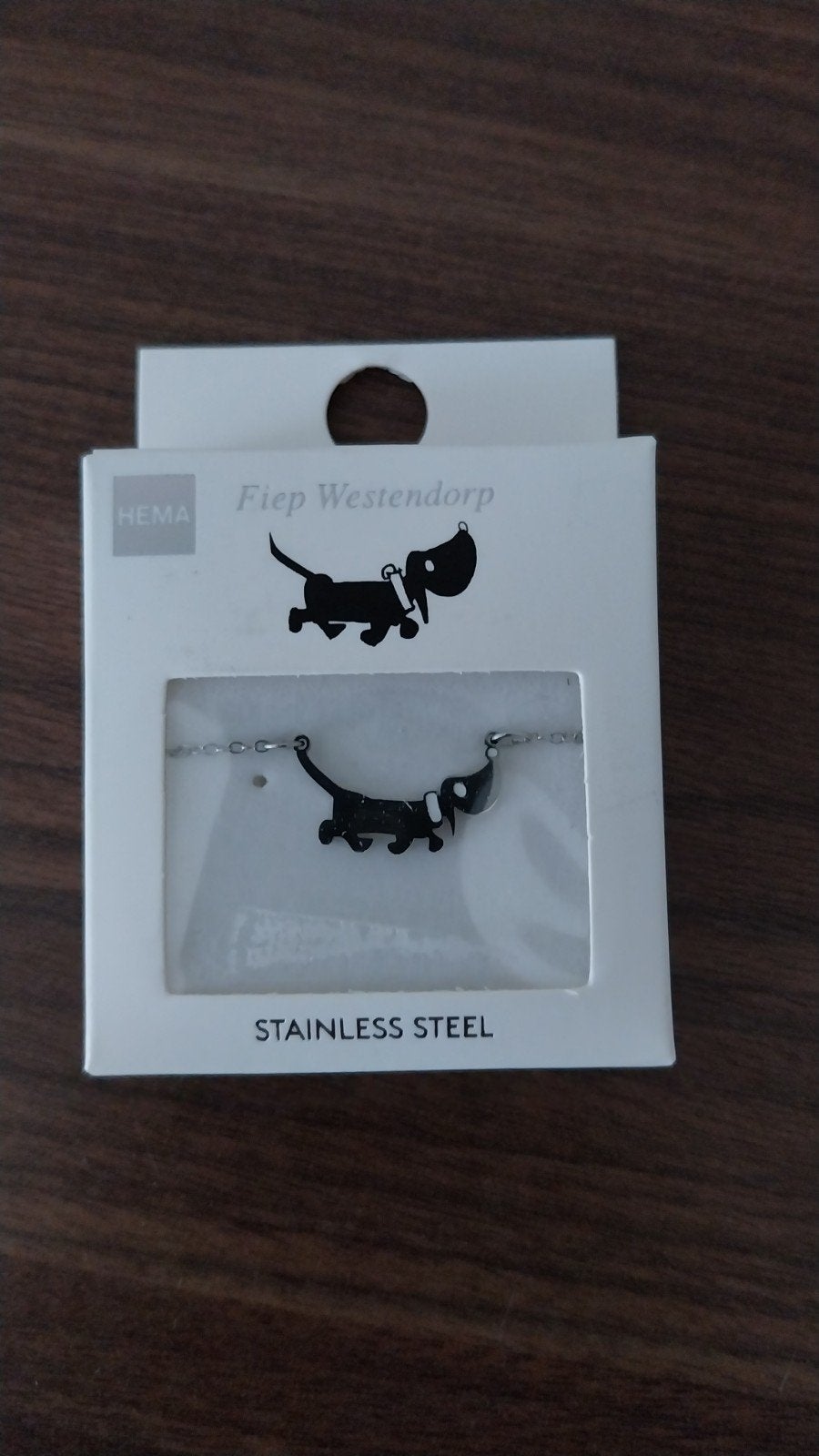 Zilverkleurige Takkie ketting van HEMA - Stainless Steel, Sieraden, Tassen en Uiterlijk, Verzenden, Nieuw, Zilver, Overige materialen