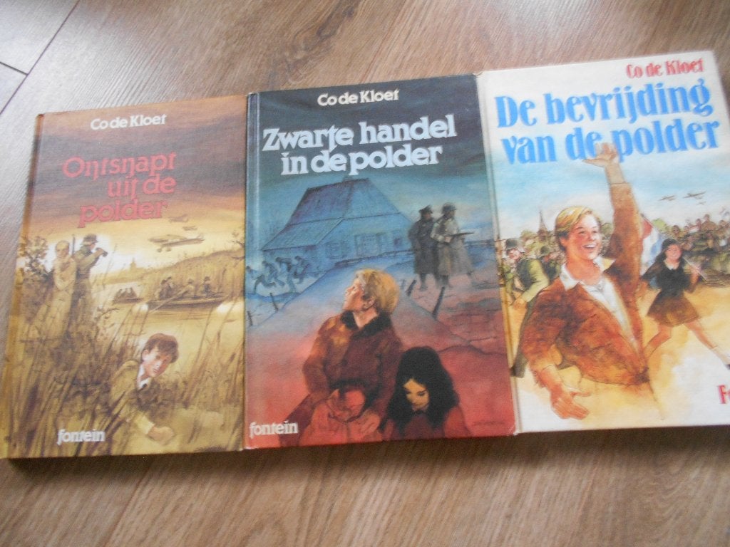 Co de Kloet 'Derk' trilogie, Ophalen of Verzenden, Tweede Wereldoorlog, Zo goed als nieuw, Overige onderwerpen