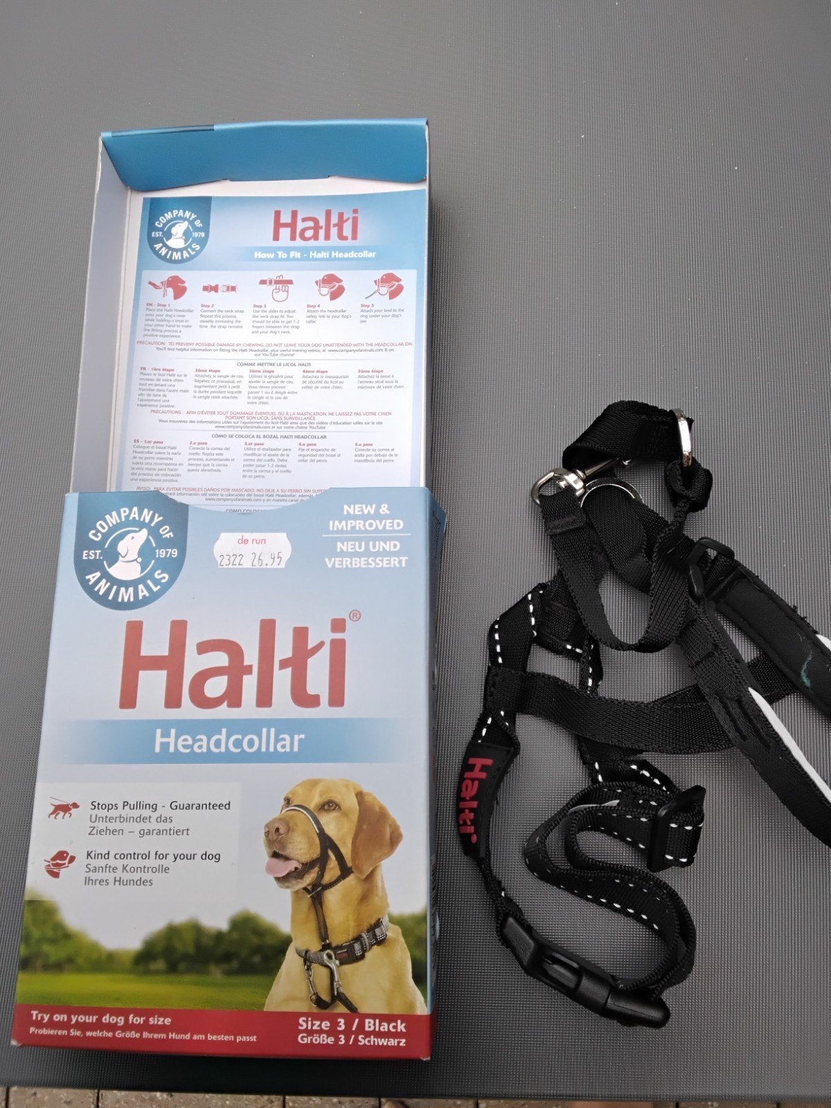 Halti antitrek hoofdband, Ophalen of Verzenden, Zo goed als nieuw