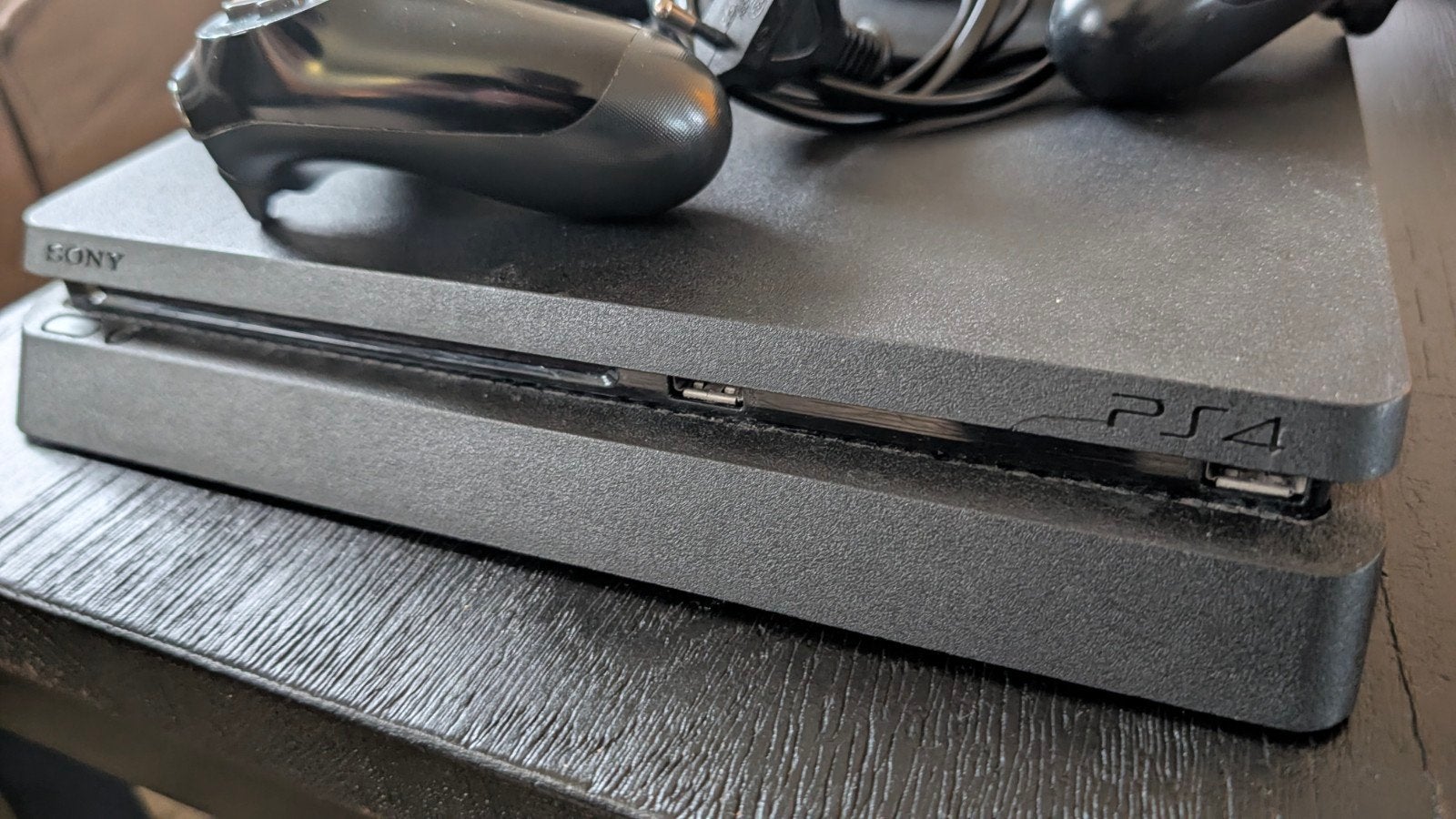 PlayStation 4 Slim met 2 controllers, Met 2 controllers, Ophalen of Verzenden, Slim, 500 GB