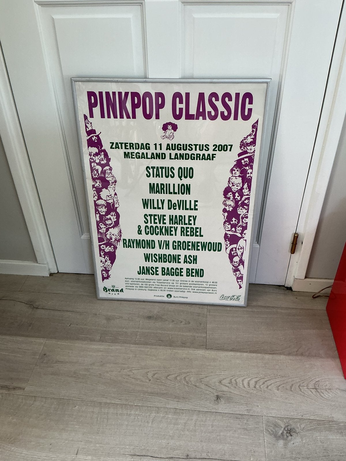 Pinkpop Poster, Ophalen, Poster, Artwork of Schilderij