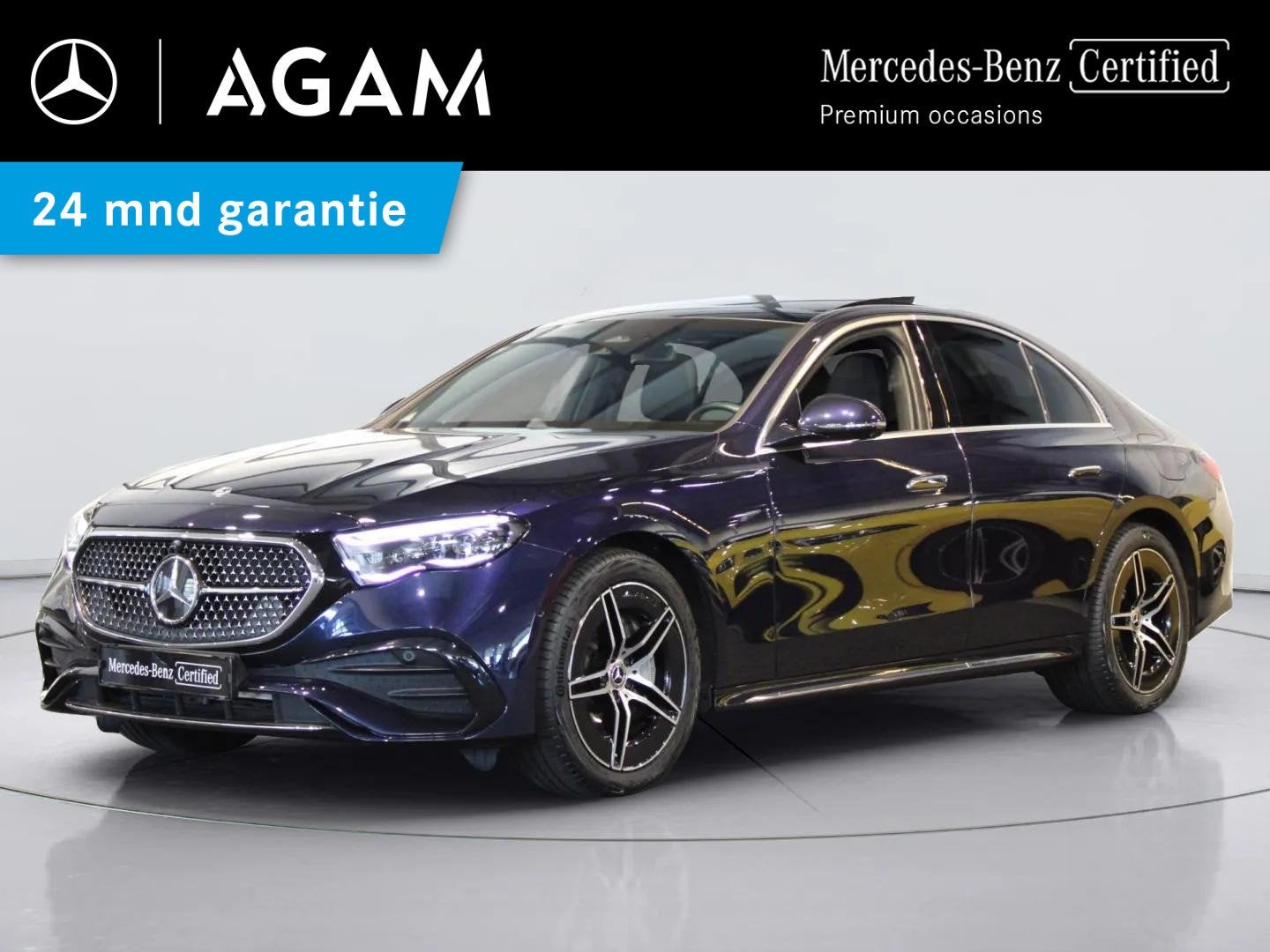 Mercedes-Benz E-Klasse Limousine 300 e AMG Line Panorama dak