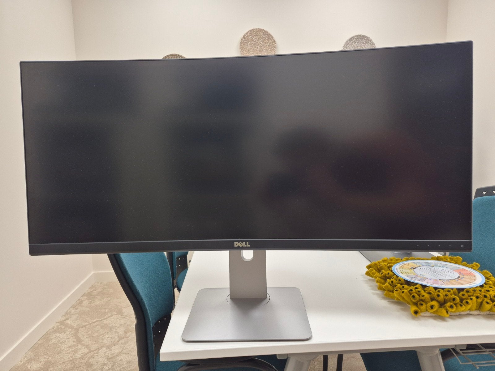 Dell UltraSharp U3415W Curved Monitor -, Ophalen of Verzenden, Dell, Onbekend, Quad HD (2K)