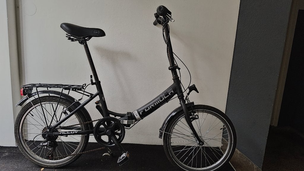 Vouwfiets Formula, Fietsen en Brommers, 20 inch of meer, Gebruikt, Velgrem, Versnellingen