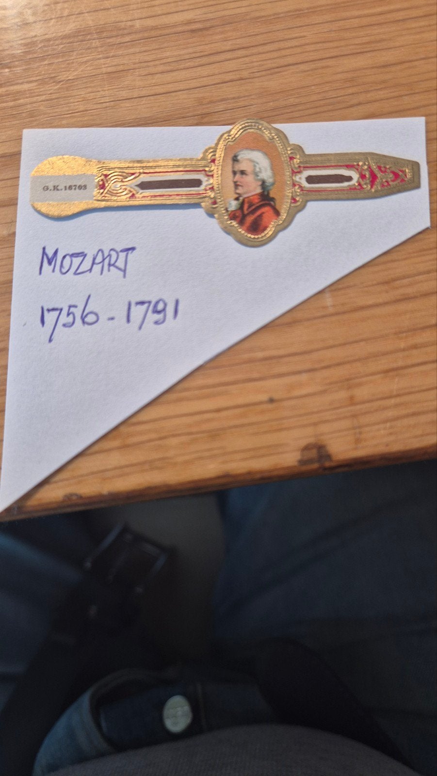 Sigarenbanden GK 16703, Ophalen, Zo goed als nieuw, Sigarenbandjes