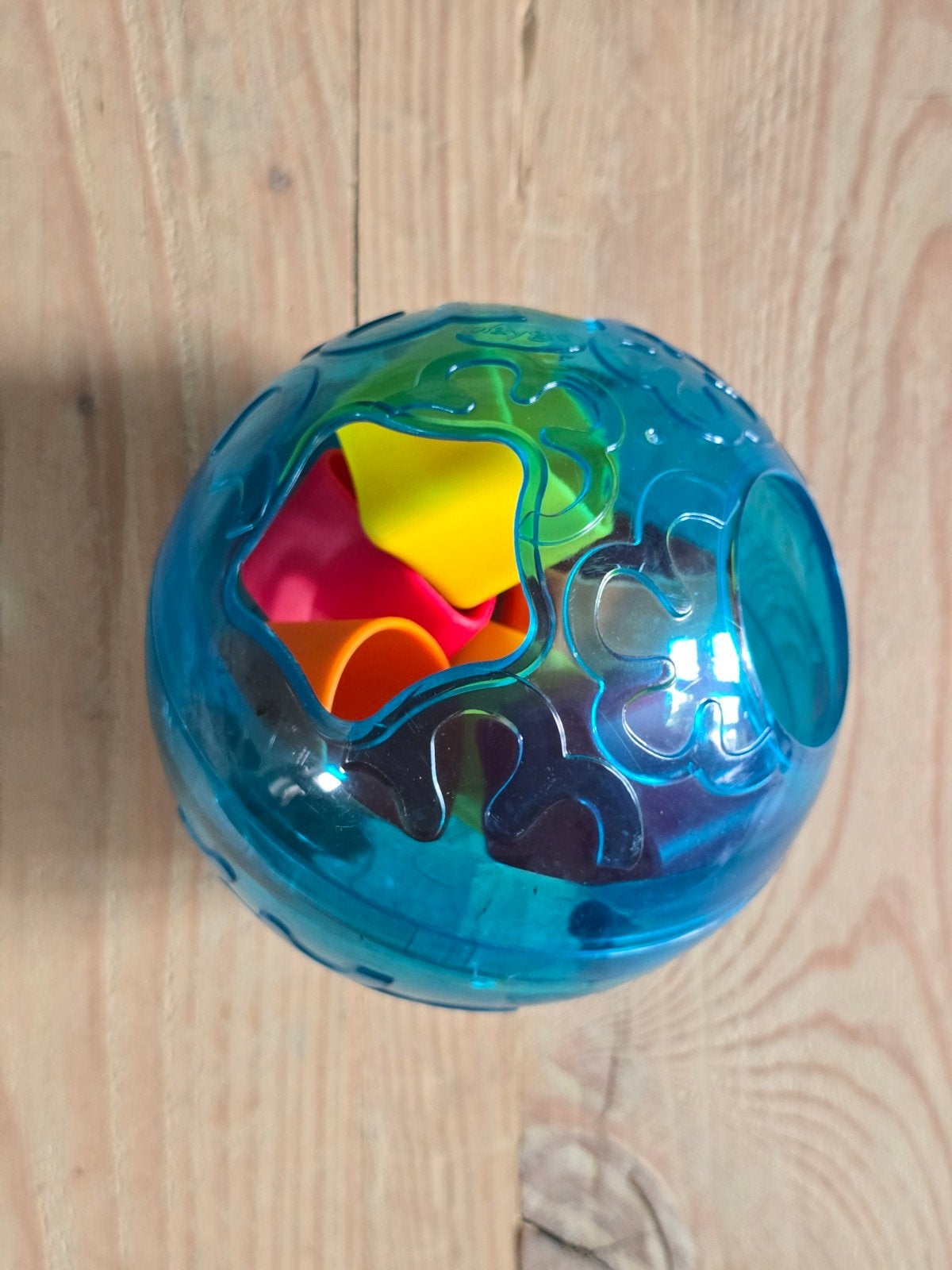 Vormenstoof Bal met Vormpjes, Kinderen en Baby's, Speelgoed | Babyspeelgoed, Ophalen of Verzenden, Zo goed als nieuw, Overige typen