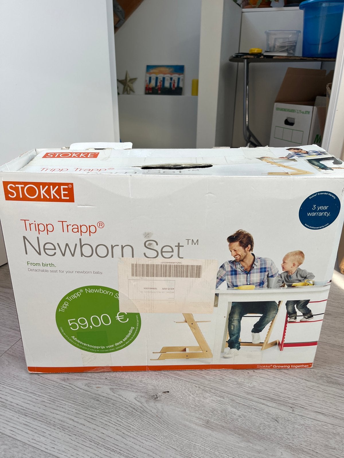 Stokke Tripp Trapp Newborn Set, Ophalen, Gebruikt, Overige typen, Gordel(s)