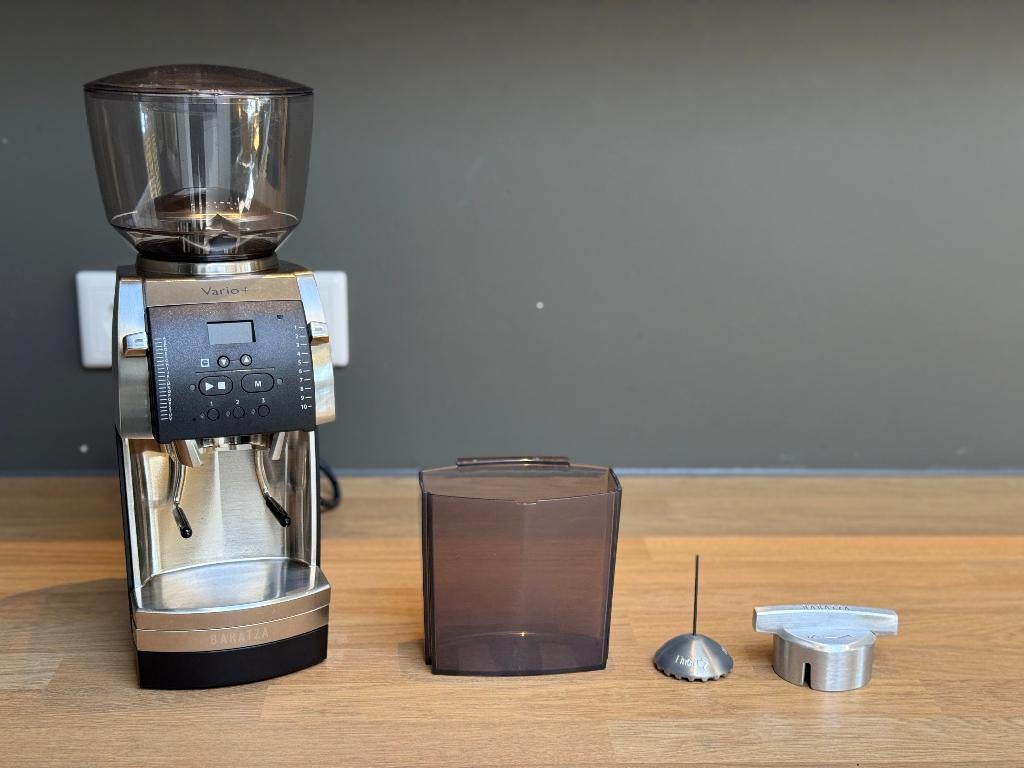 Baratza Vario + (Plus) Koffiemolen, Garantie, Ophalen of Verzenden, Zo goed als nieuw, Baratza